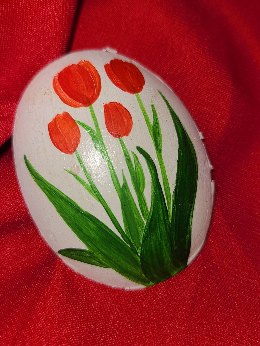 Vintage Pin Brooch hand painted